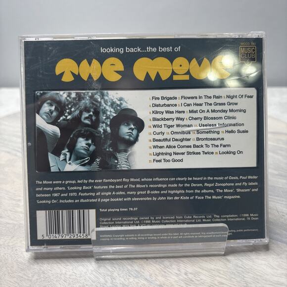 The Move – Looking Back...The Best of The Move (CD, 1998, Music Club, Compilatio - Picture 2 of 5